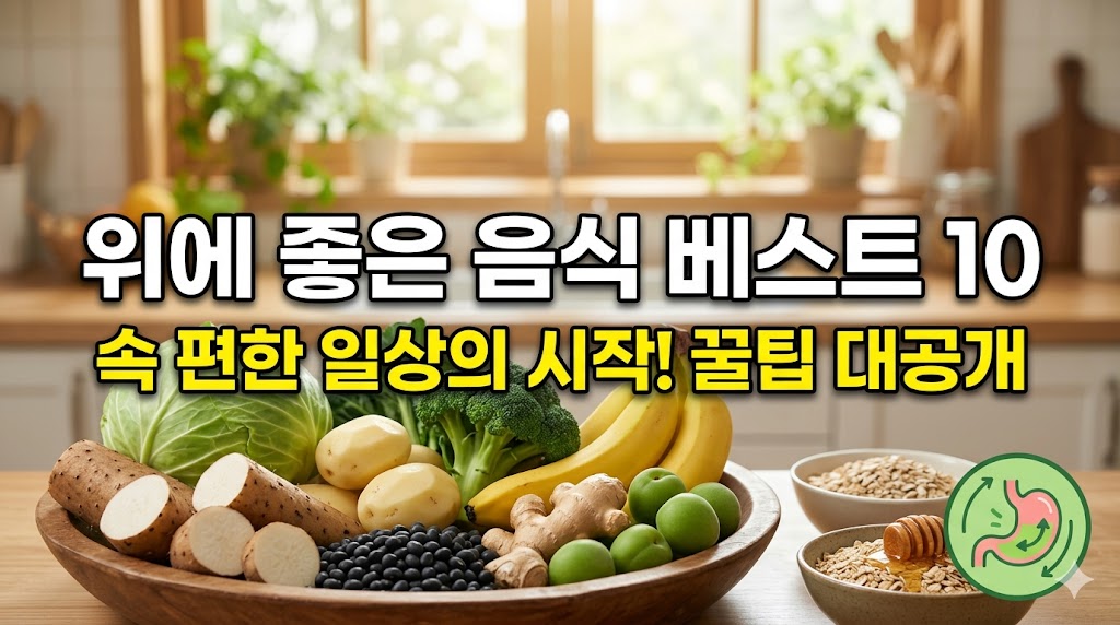 위에 좋은 음식