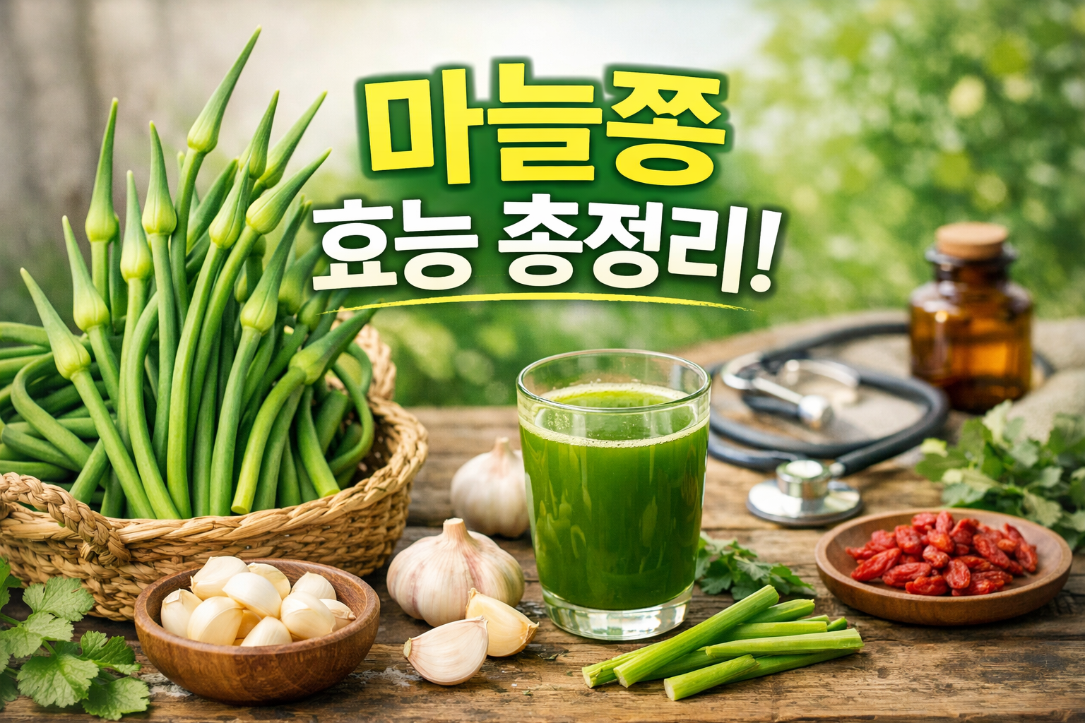 마늘쫑 효능