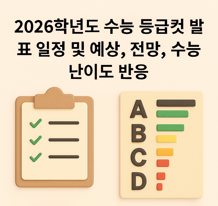 2026학년도 수능 등급컷 발표 일정 및 예상, 전망, 수능 난이도 반응