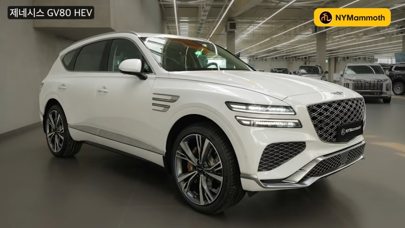 제네시스 GV80 하이브리드 예상도 (출처 : 뉴욕맘모스)