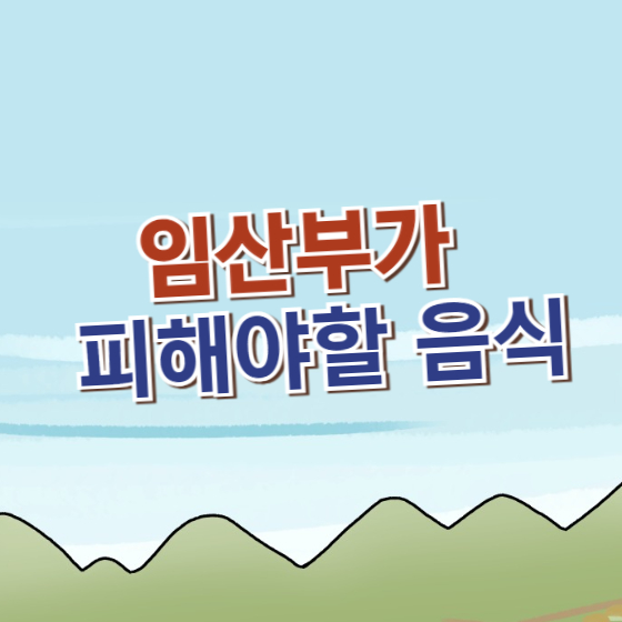 임산부가 피해야할 음식