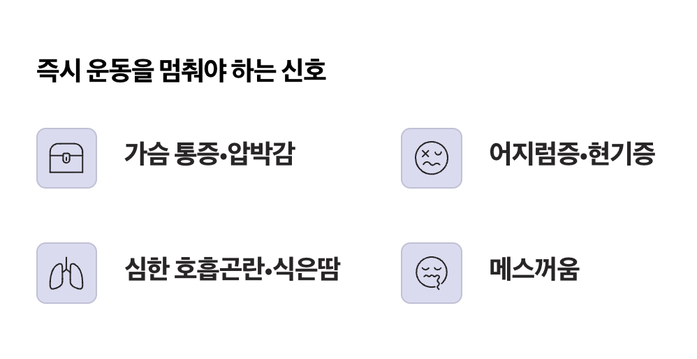 내 몸의 소리에 귀 기울이기