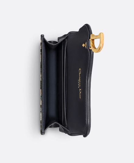 디올 새들 블룸 카드지갑 내부