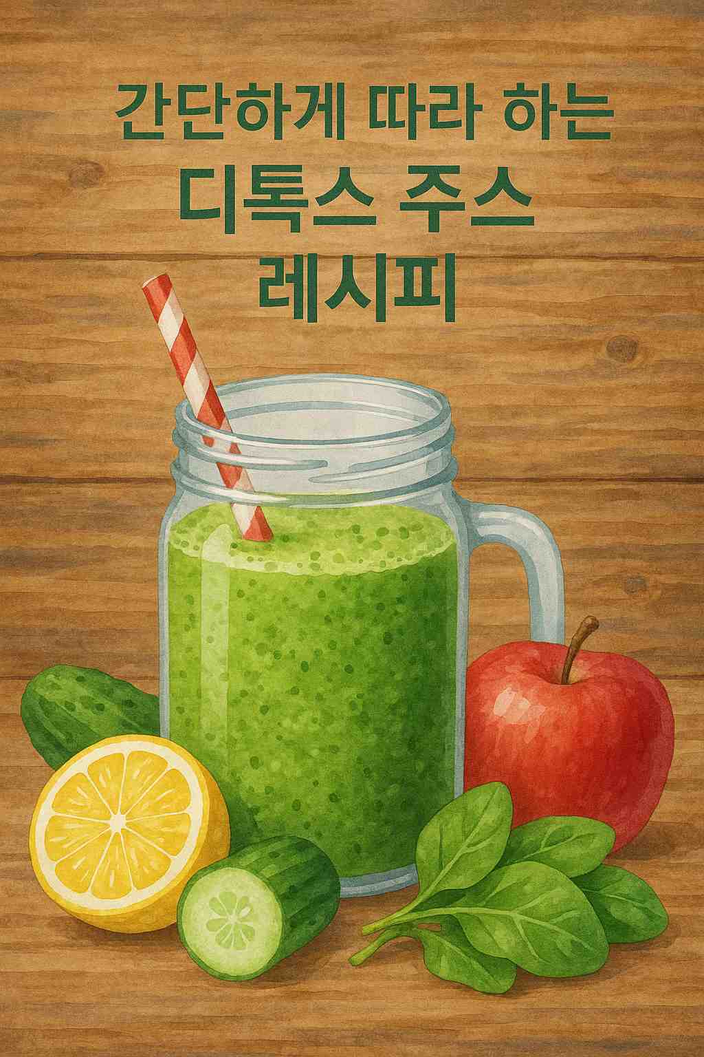 간단하게 따라 하는 디톡스 주스 레시피