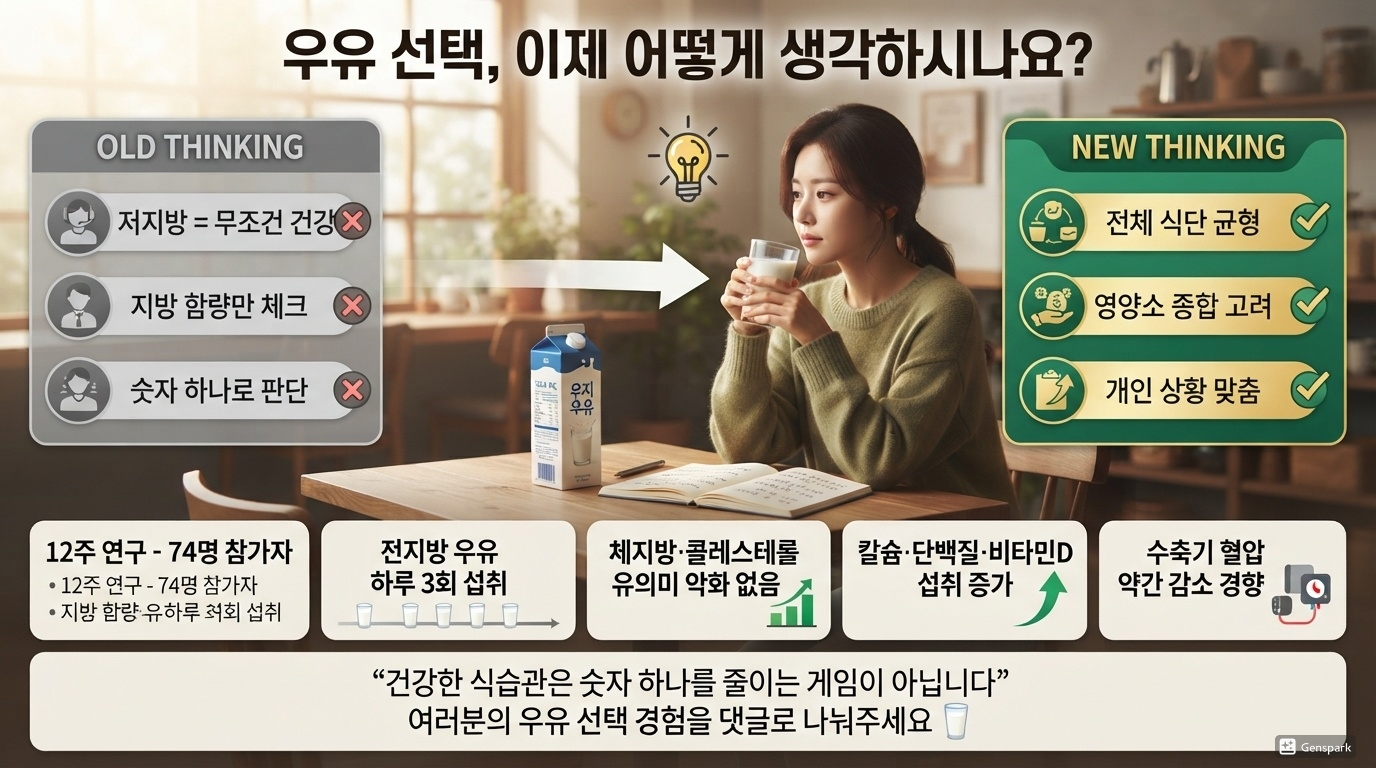 우유 선택, 이제 어떻게 생각하시나요?