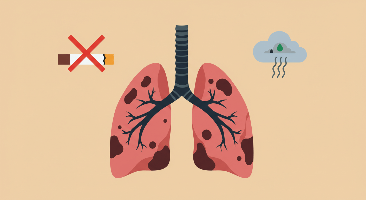 폐암 – 발병률보다 더 무서운 사망률 1위