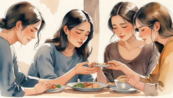 ISFJ는 정이 몸에 배인 사람입니다. 누가 힘든지, 누가 밥을 못 먹었는지, 누가 혼자 조용히 있는지를 먼저 알아차리는 섬세함이 있습니다에 관한 그림