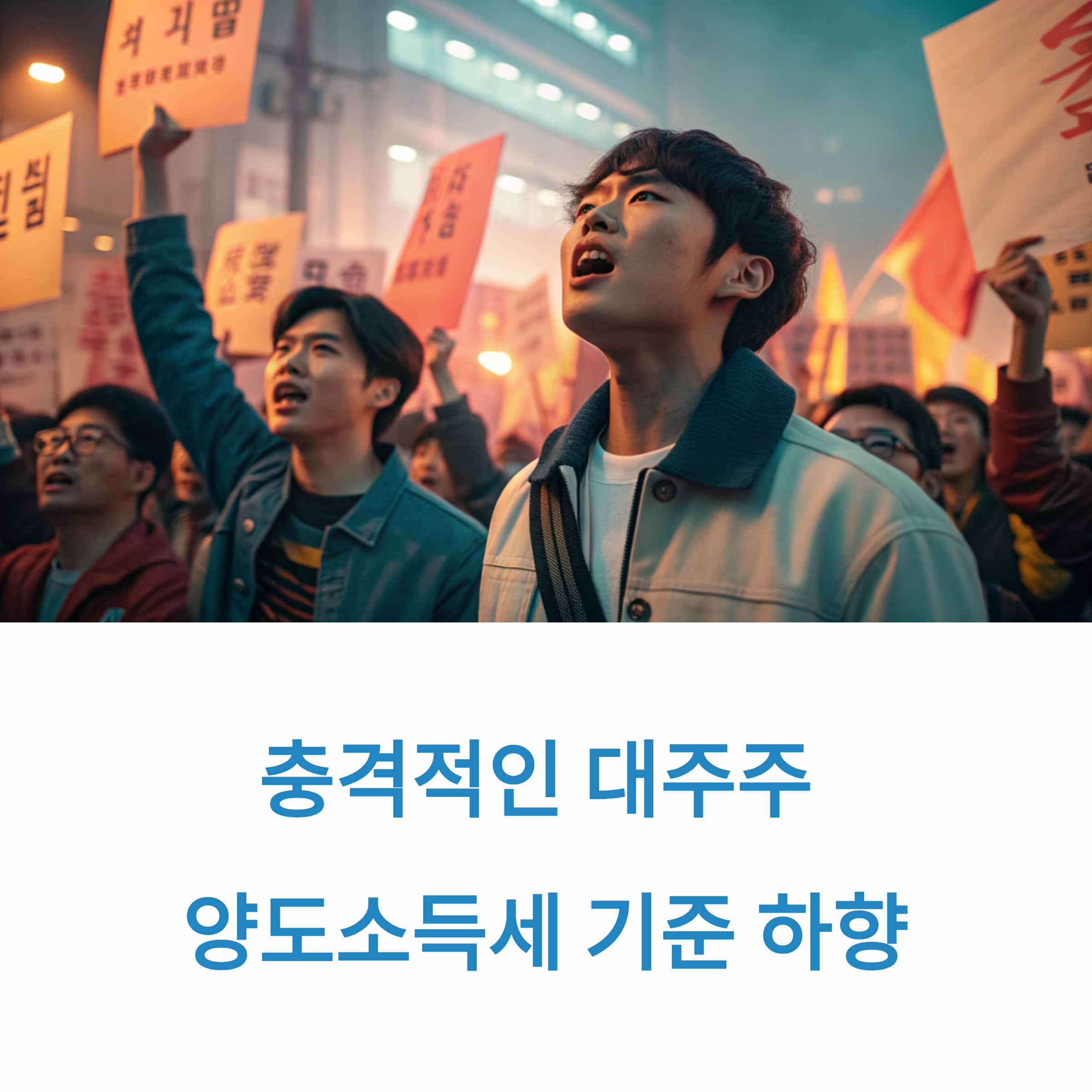 대주주 양도소득세 하향 반대 청원, 이렇게 해야 효과 있습니다 (참여 방법 총정리)