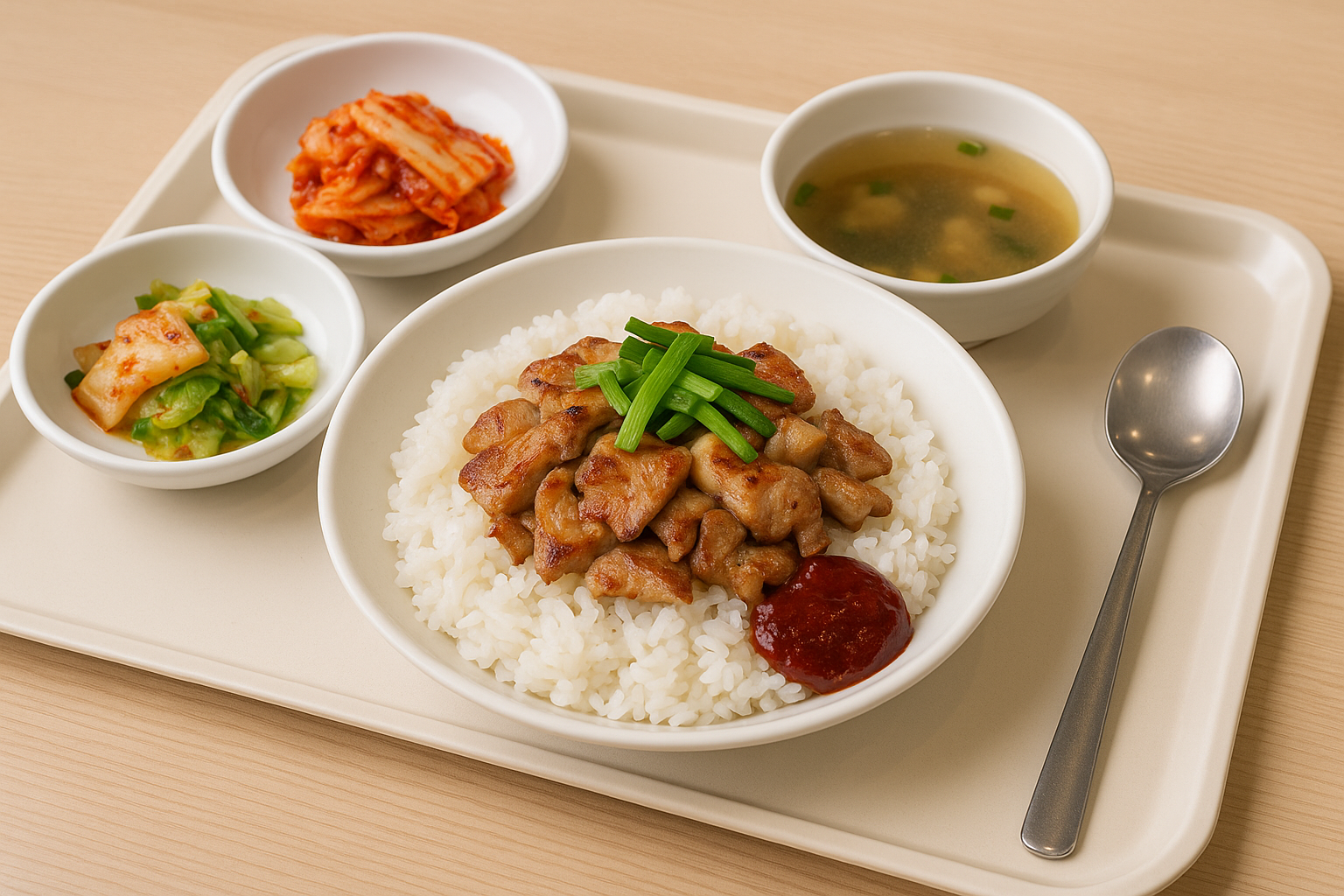소금구이 덮밥