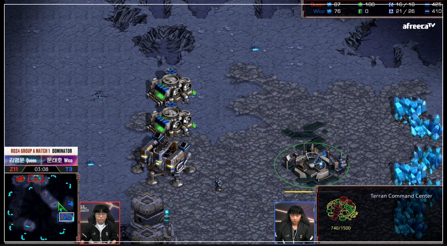 SSL 24강 A조 1경기 앞마당1