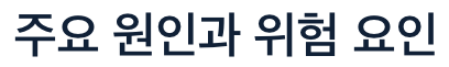 백내장 주요 원인과 위험 요인