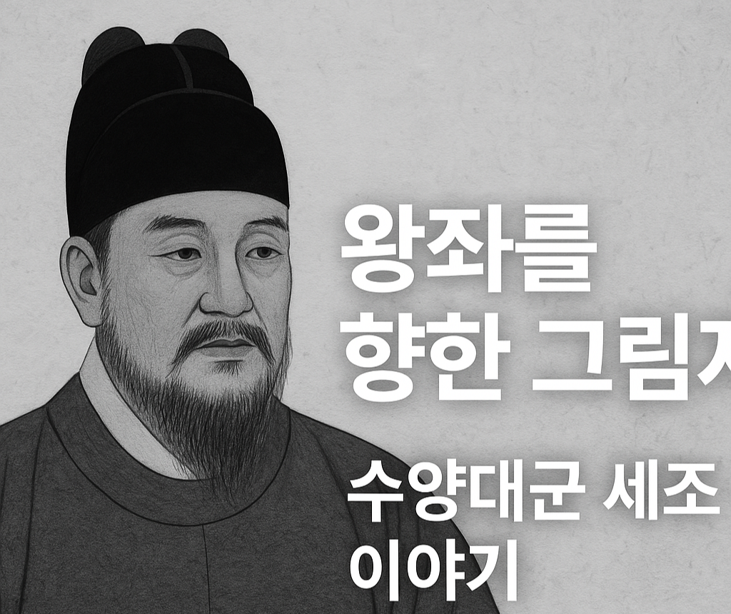 조선 제7대 왕 세조의 추상화(AI이미지)
