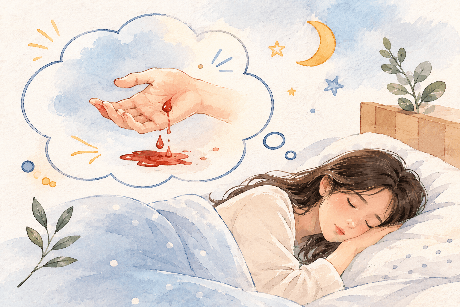피 흘리는 꿈 해몽 총정리 🩸
