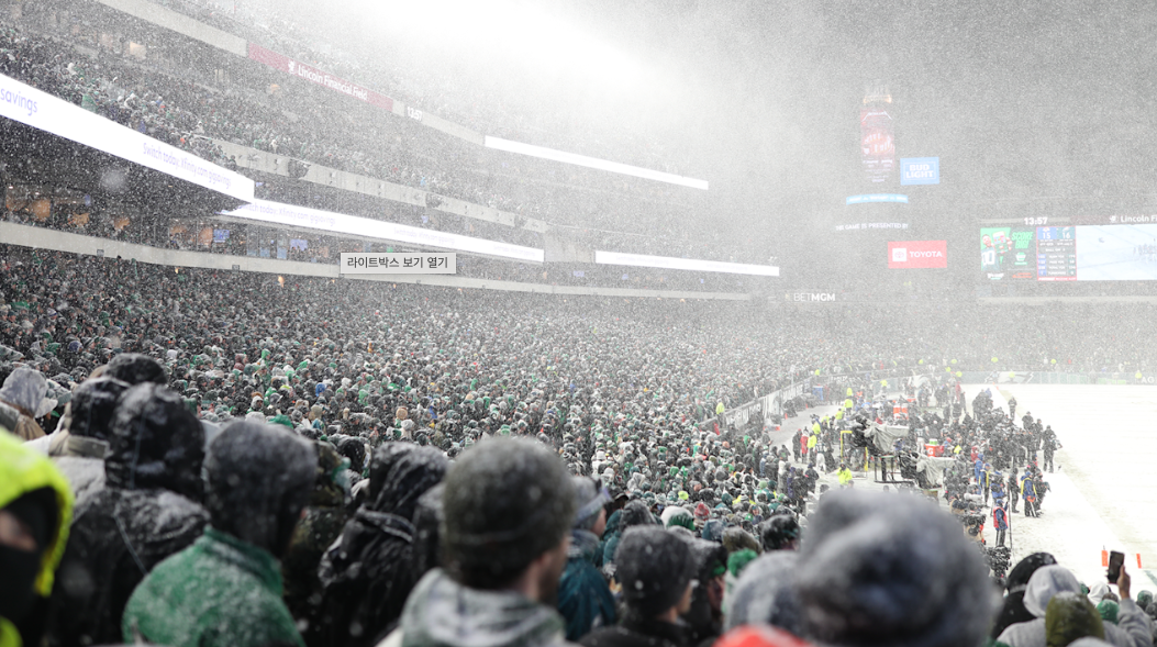 필라델피아 이글스 팬 사진