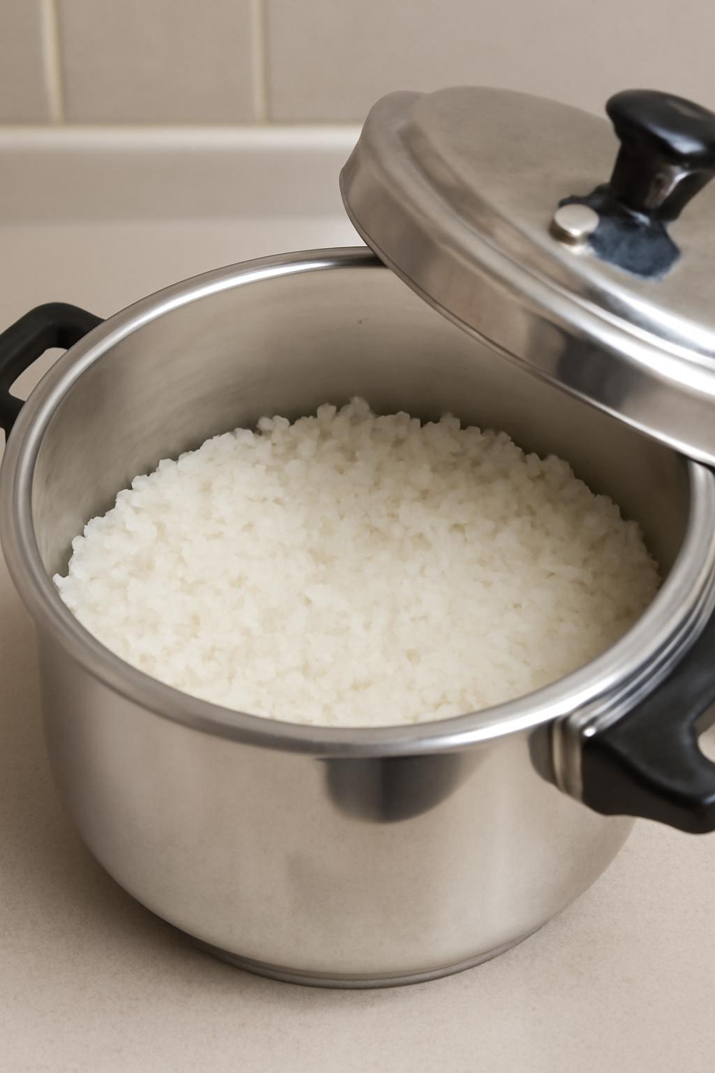 압력솥 밥 물 맞추기