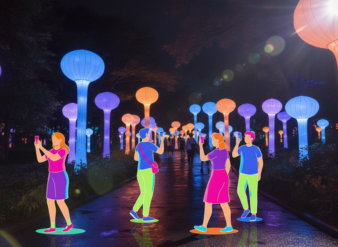 2026 오사카 야간 전시 팀랩 보태니컬 보타니컬 가든 티켓 예약 위치 시간