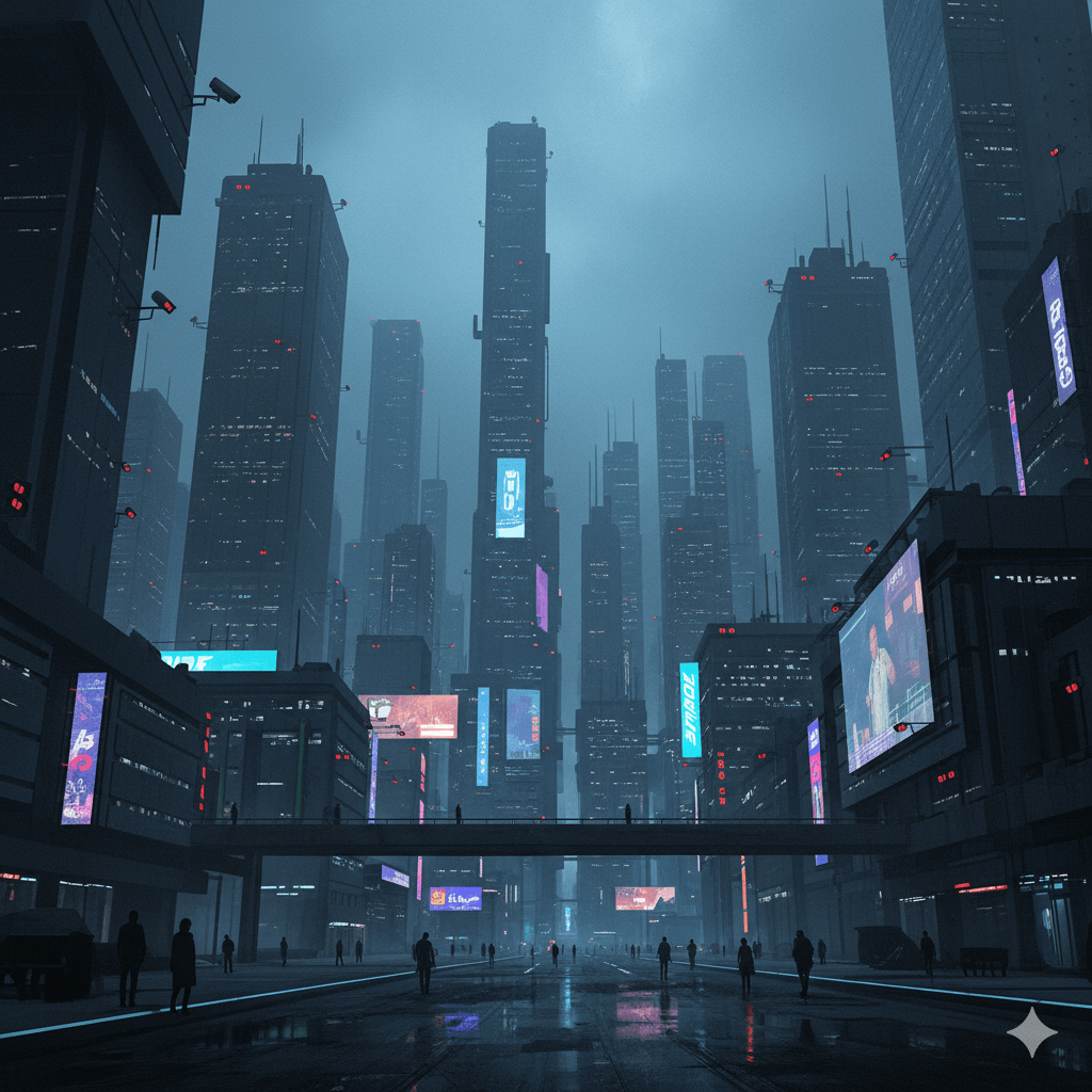 디스토피아 미래, 감시와 통제