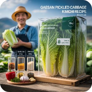 괴산 절임배추 10kg 몇 포기? 양념 레시피&middot;비율 이미지 