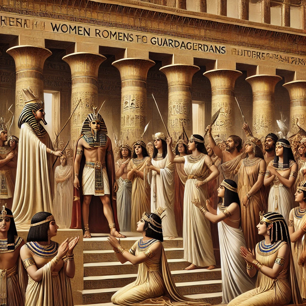 이집트 여성의 사회적 지위 하락- 프톨레마이오스 필로파토르의 후견인 제도 도입