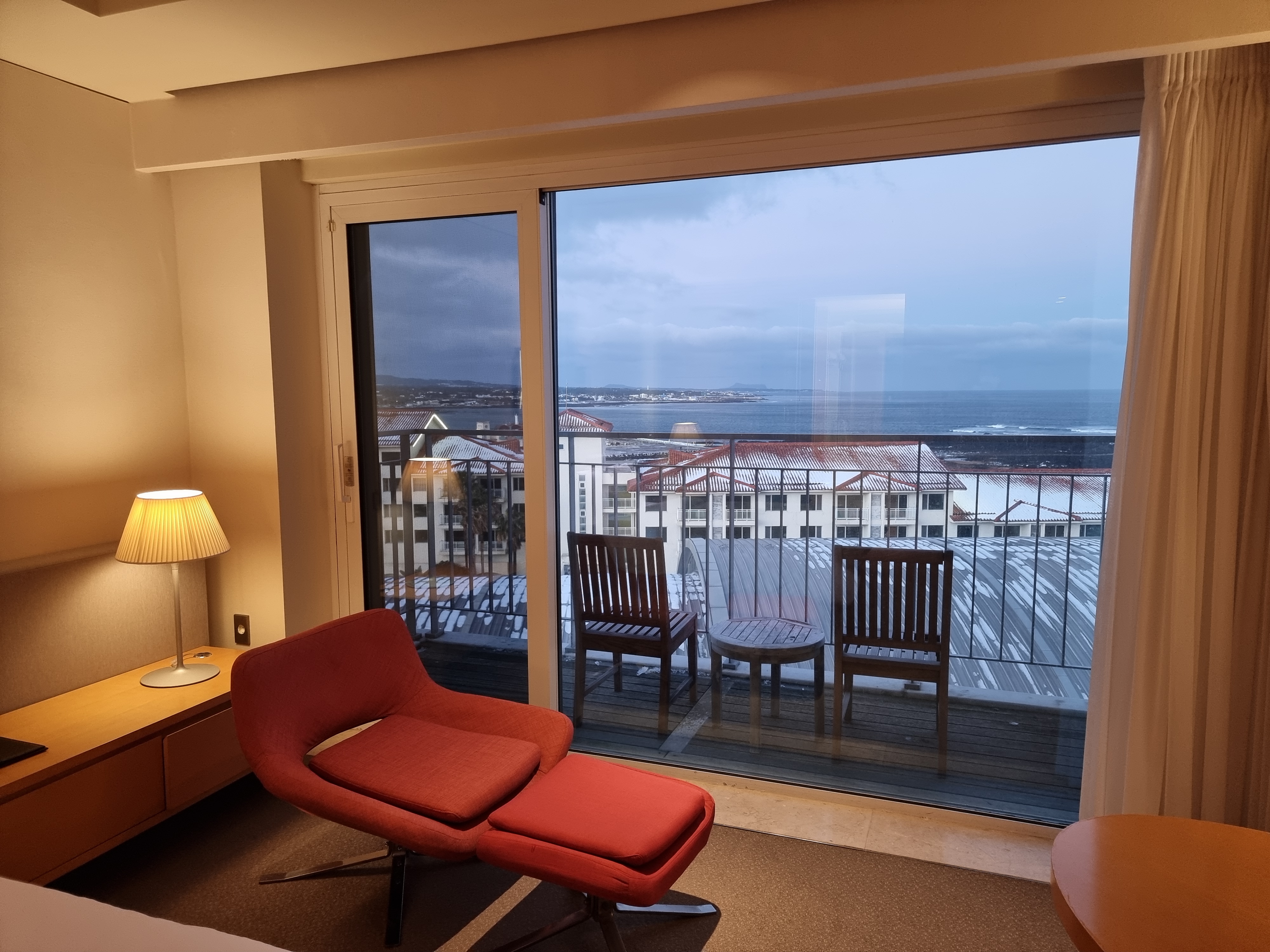 제주 해비치호텔 디럭스 측면오션뷰 전망