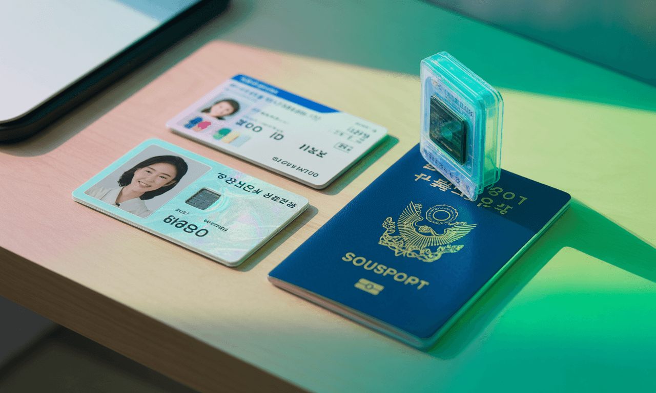 기초연금-신청-서류-신분증-여권-모습