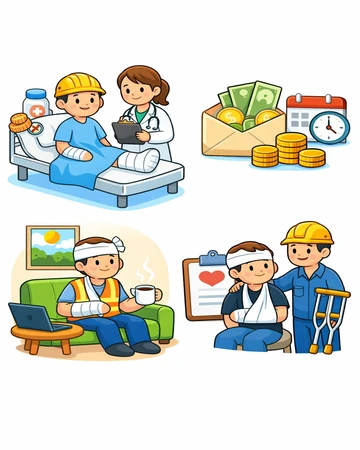 산재 보상 범위와 급여 기준 설명6