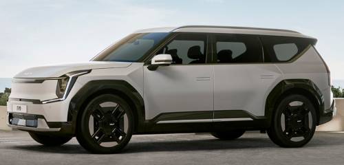 2023년 기아 ev9 7인승 전기 suv 측면