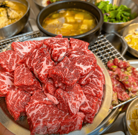 부천시 맛집 "우대포 부천중동점" 음식