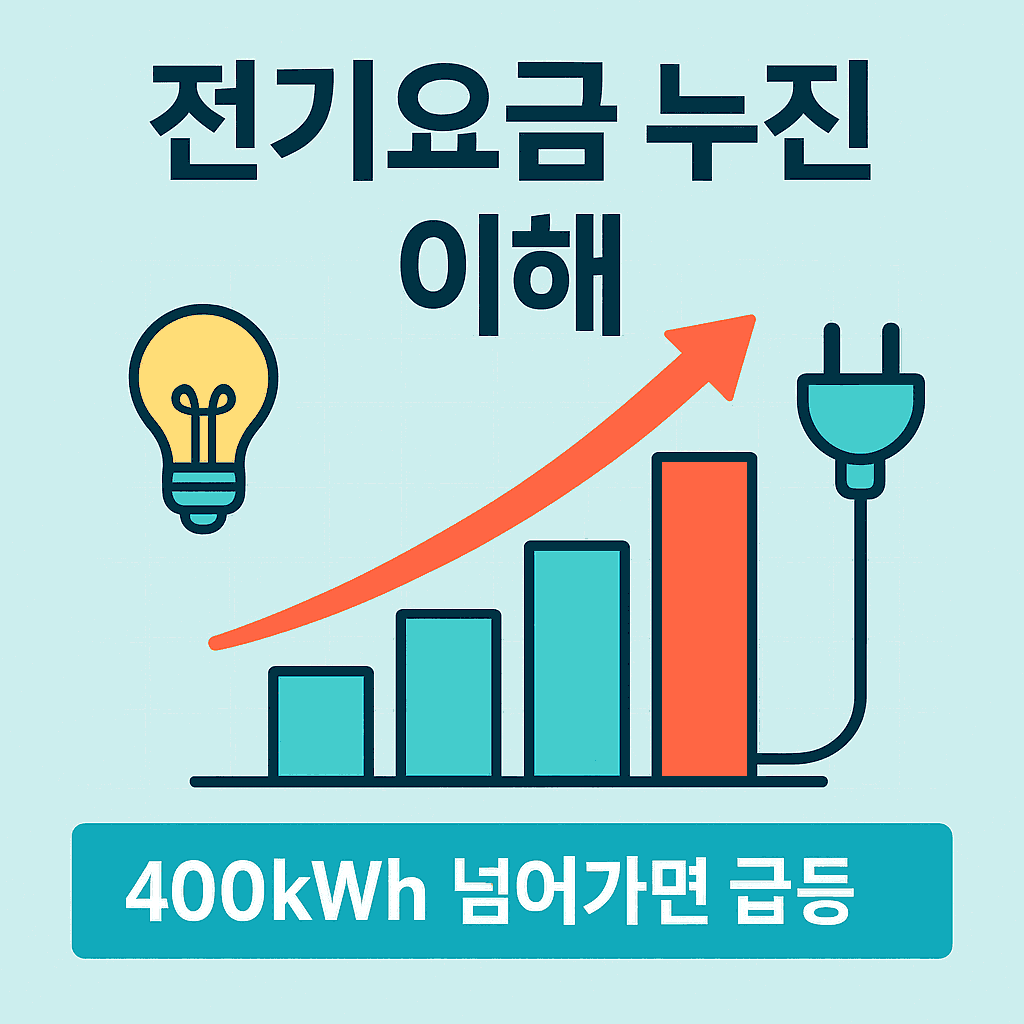 전기요금 누진제 이해 + 절약 팁