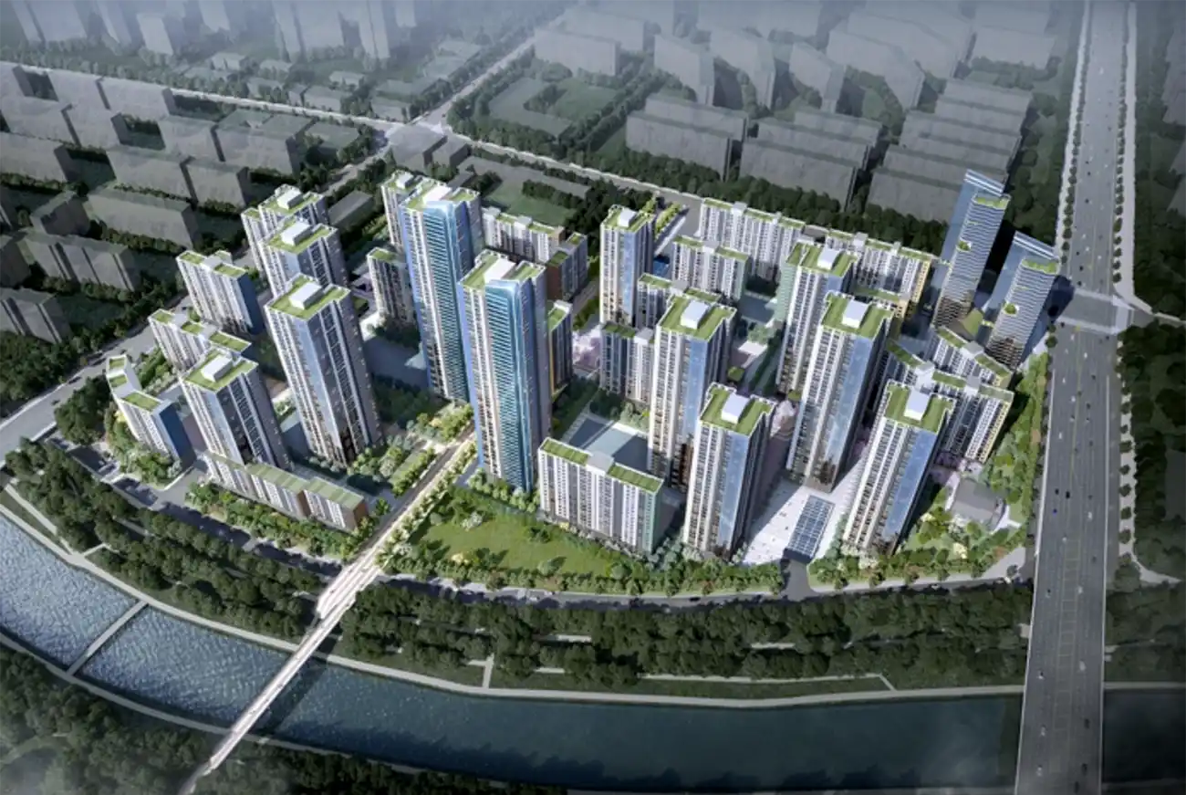 대치미도아파트-재건축-3914세대-아파트-조감도