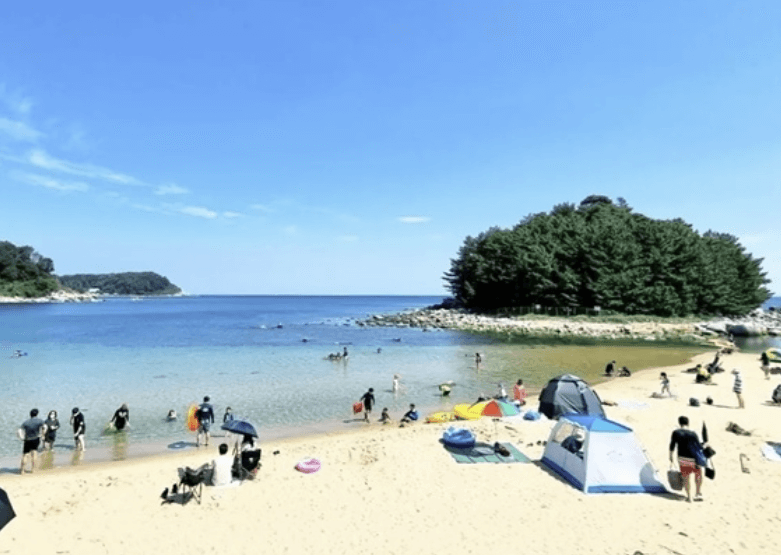 마차진해수욕장