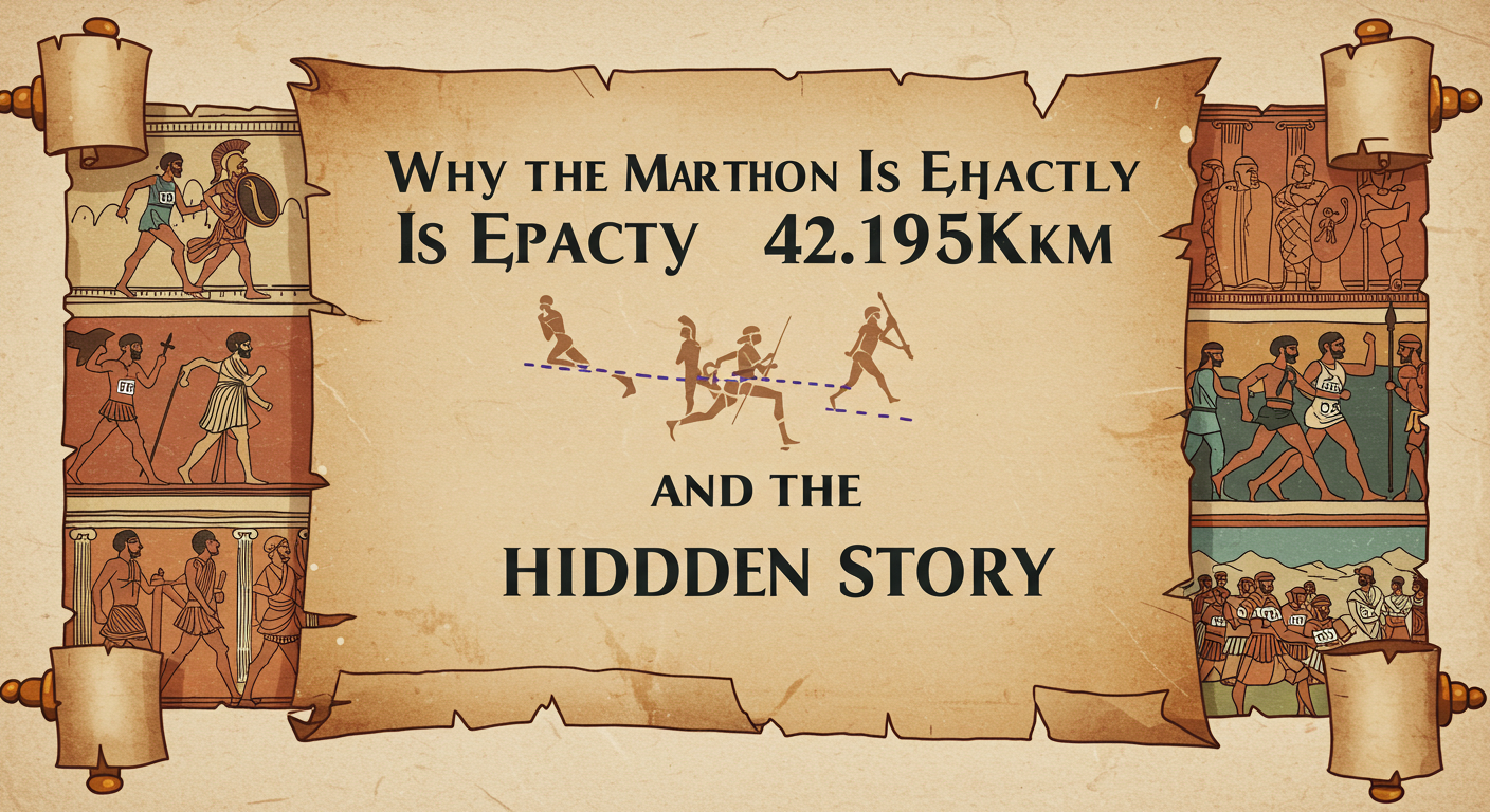 🏃 마라톤이 정확히 42.195km인 이유와 숨은 이야기 🏅