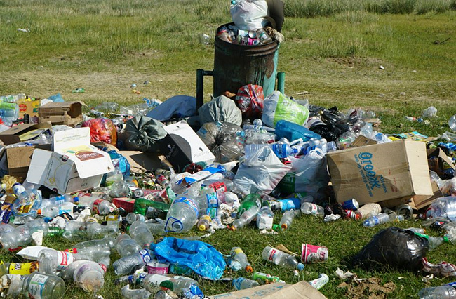 폐기물 쓰레기 사진