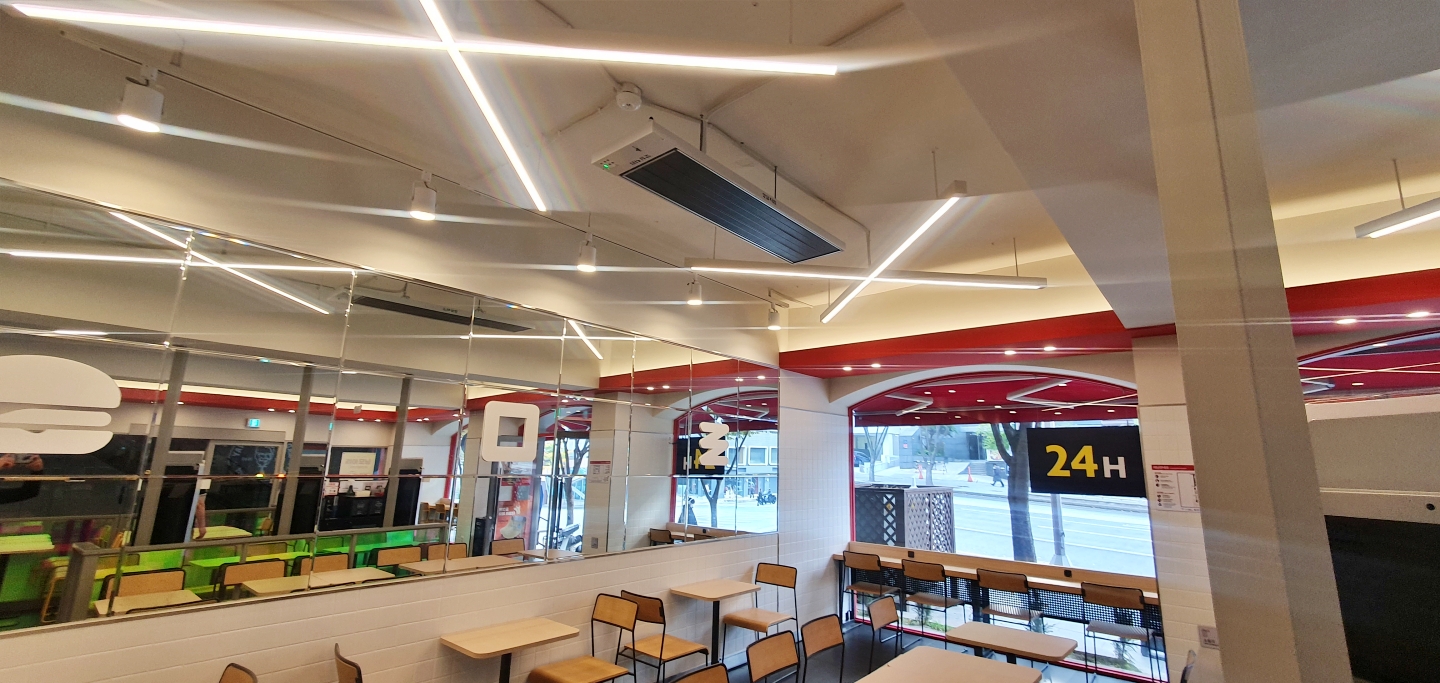 대형 업소용 난방기