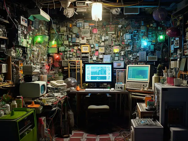 노트북 거치대 사용