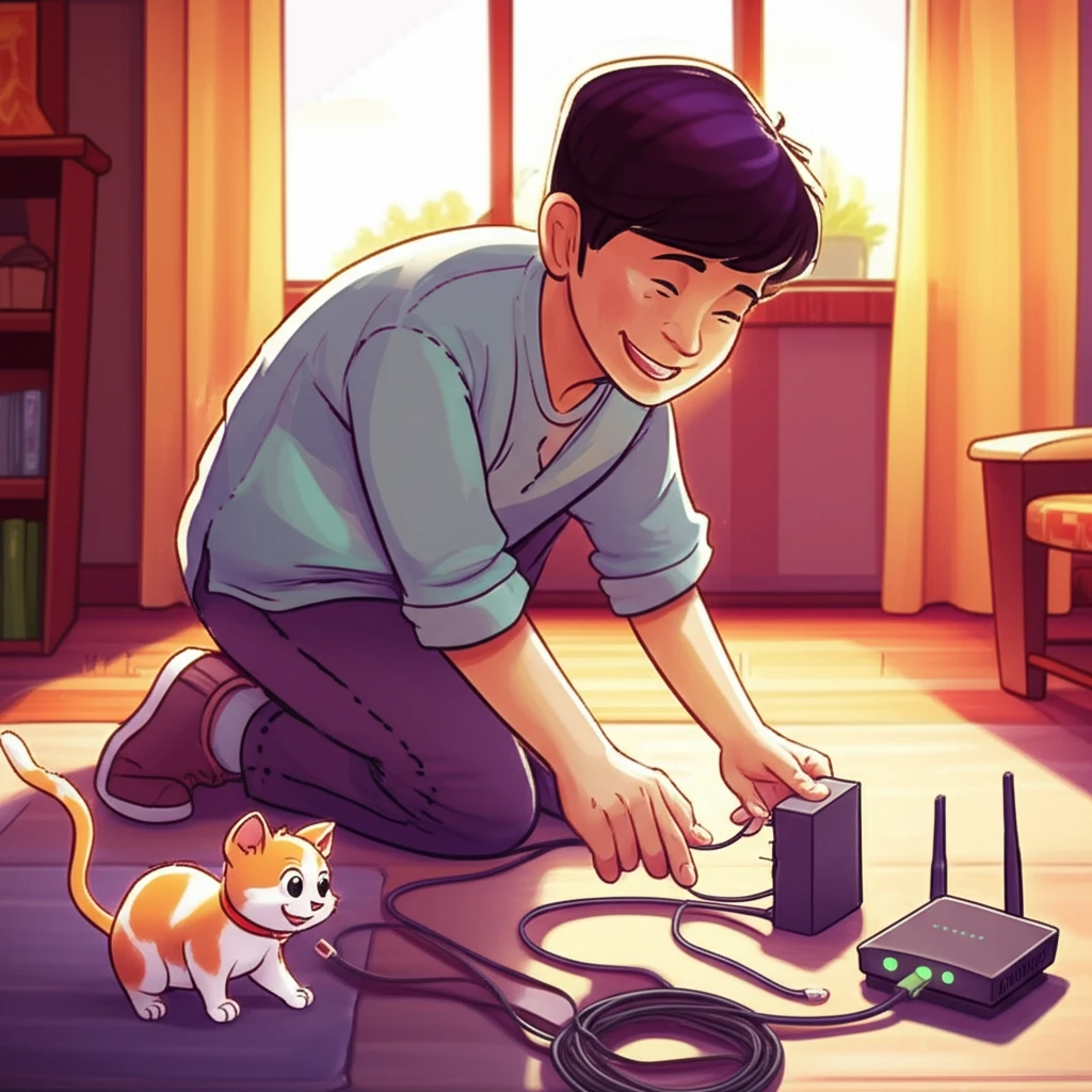 인터넷 끊김 해결하는 SK브로드밴드 ..