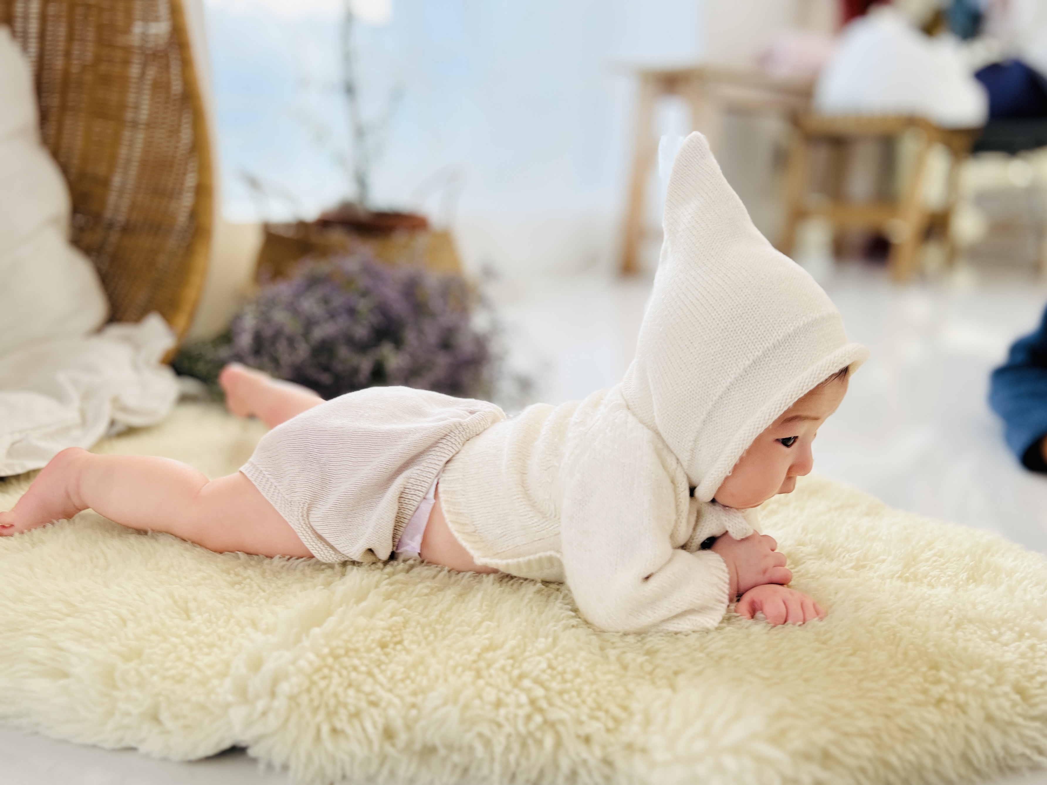 터미타임중인 아기