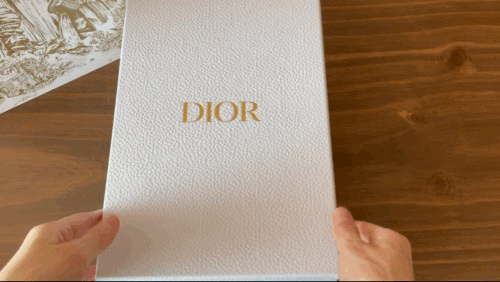 디올(DIOR) 디웨이 뮬 슬리퍼 - 언박싱 영상1