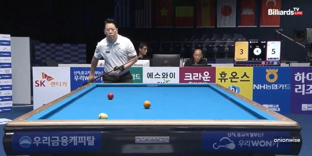 강동궁 마르티네스 경기결과 - 우리금융캐피탈 PBA 챔피언십 4강 준결승