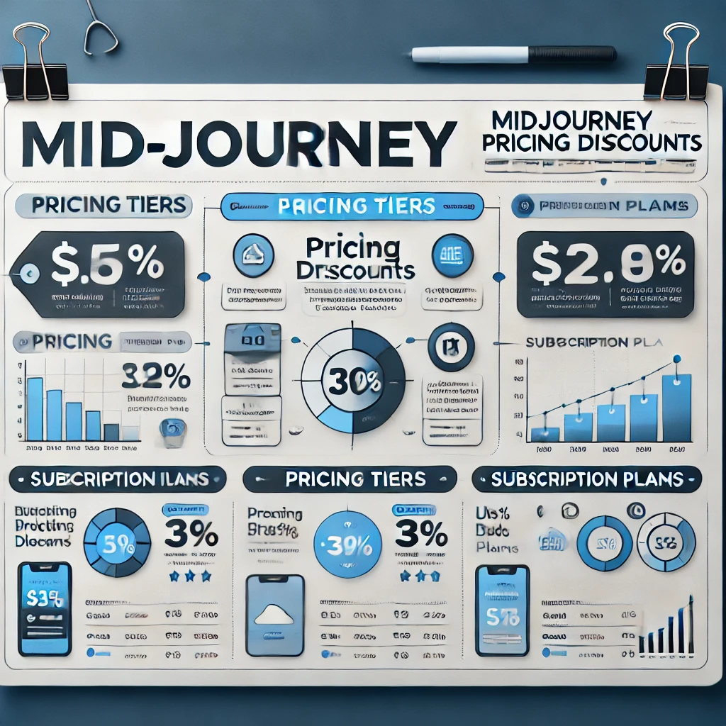 미드저니 가격 할인 정리 관련 이미지