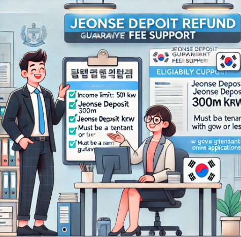 전세보증금 반환보증료 지원 관련 사진