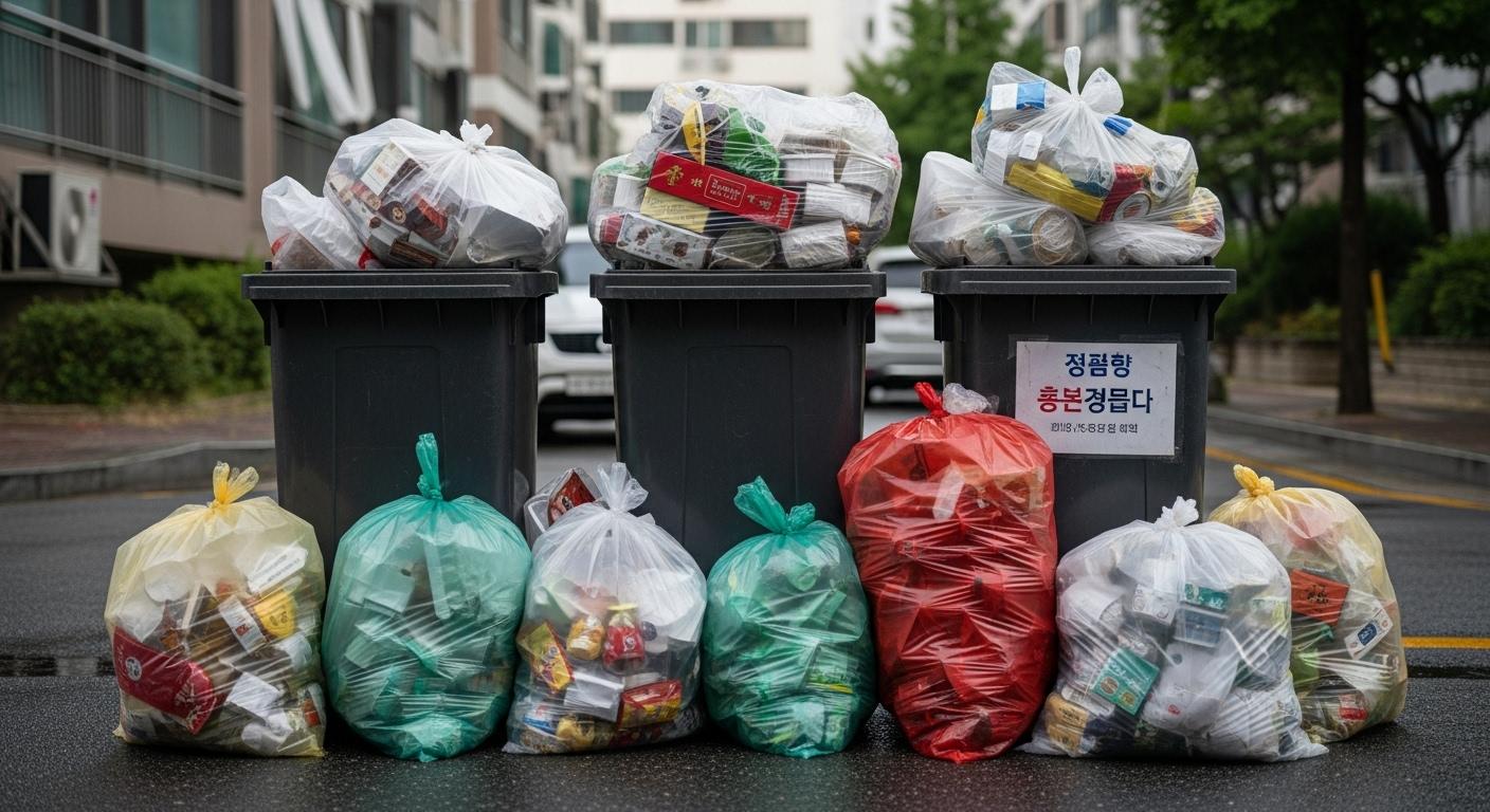 추석 쓰레기 배출요일