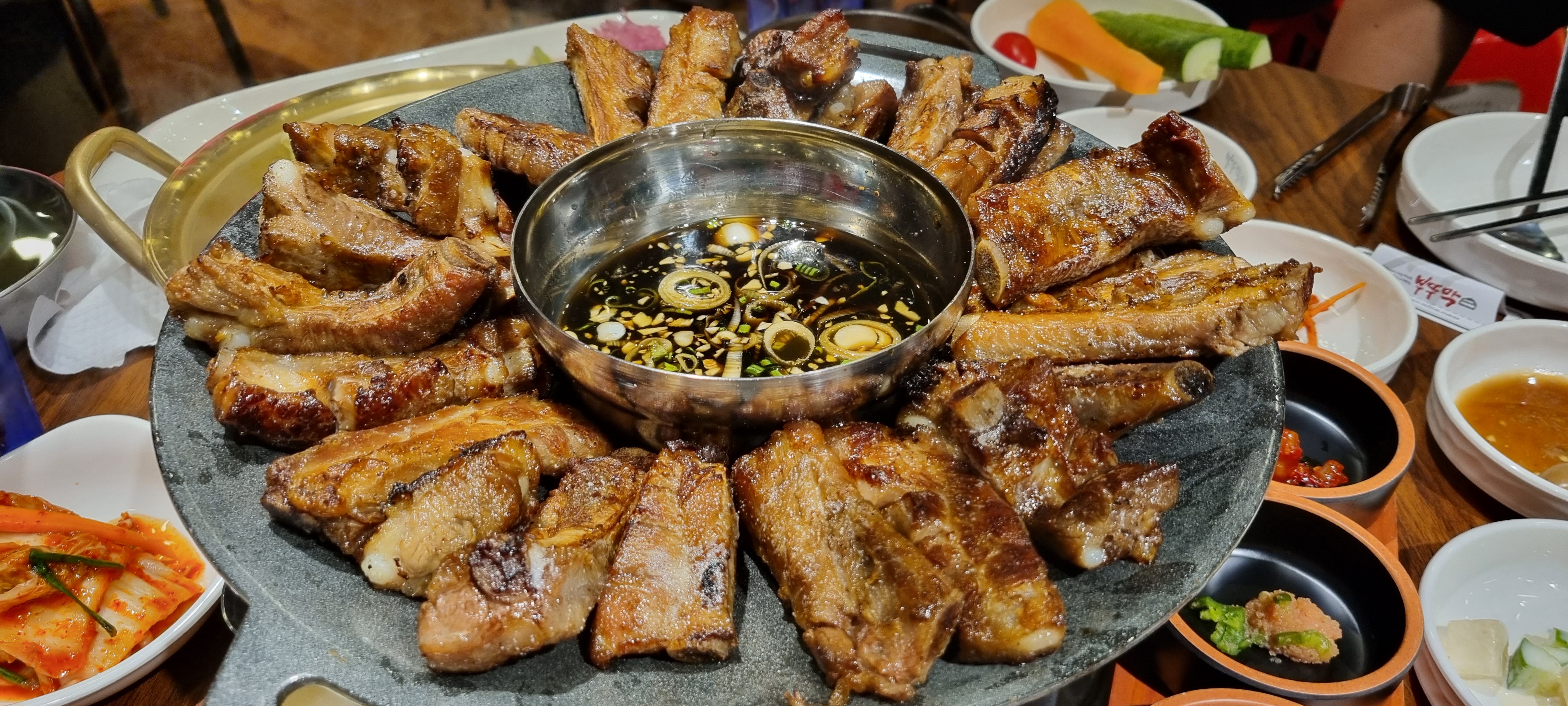 소금구이 쪽갈비 3인분