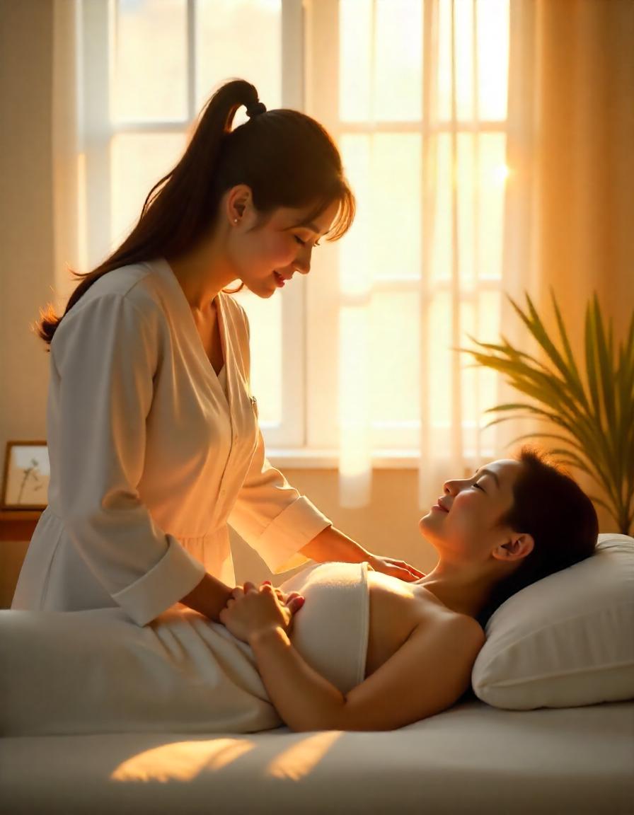 산후조리서비스(의약품, 병원, 요가, 마사지, 건강기능식품, 필라테스 등 건강 관리) 관련 이미지