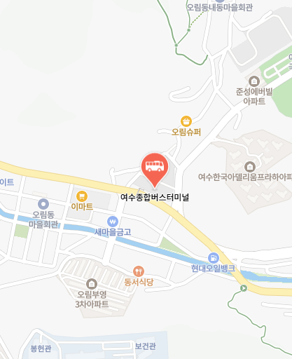 여수버스터미널 위치