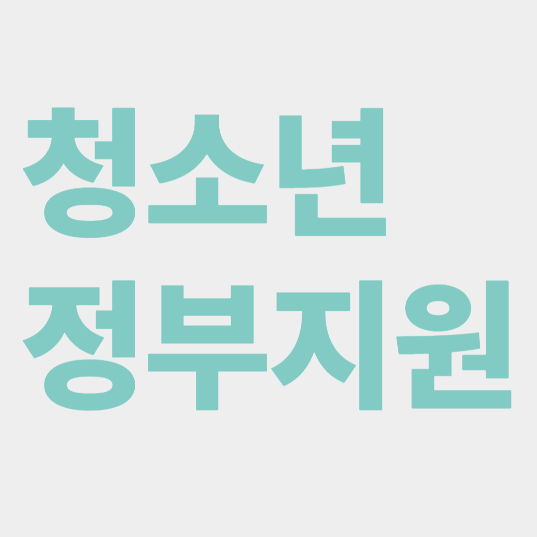 청소년 정부지원 관련사진