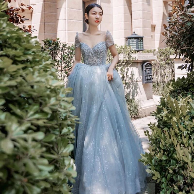 야외 촬영 웨딩드레스 스튜디오 스냅 스몰웨딩 원피스