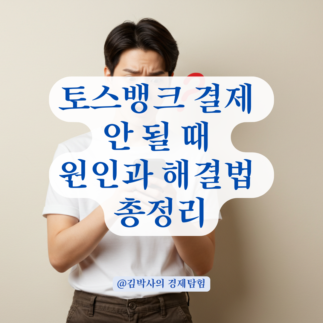 잔액 있어도 결제 불가? 토스뱅크 사용 제한 시 체크해야 할 사항들. 💳