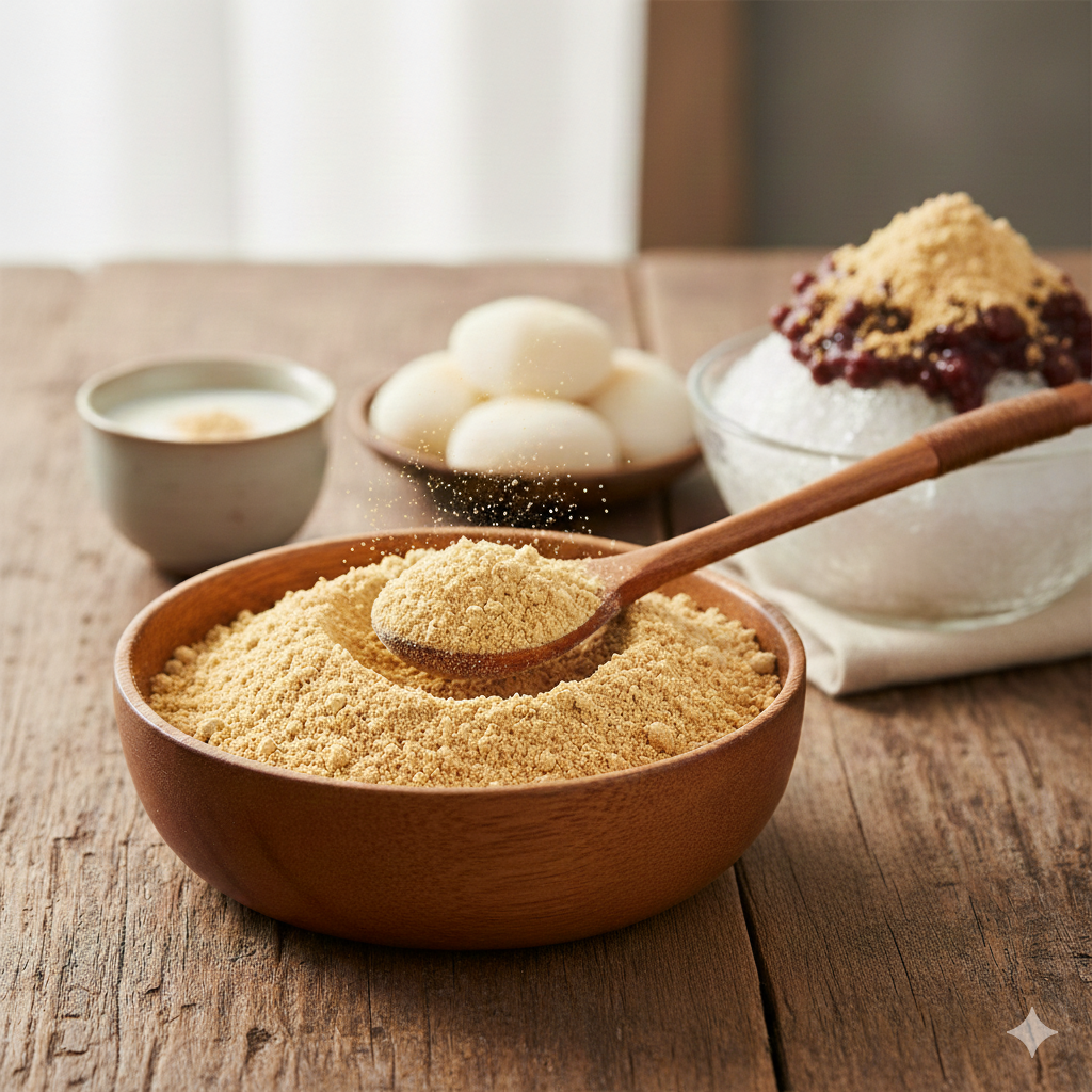 볶은콩가루 보관 - 사진