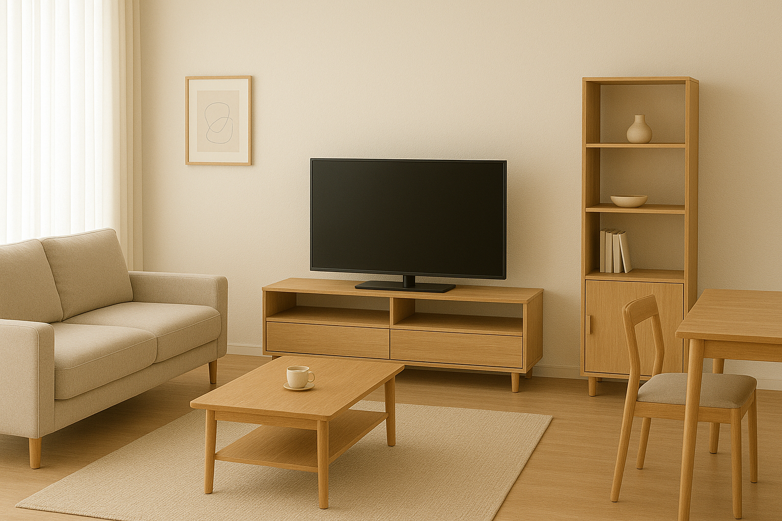 작은 거실 꾸미기